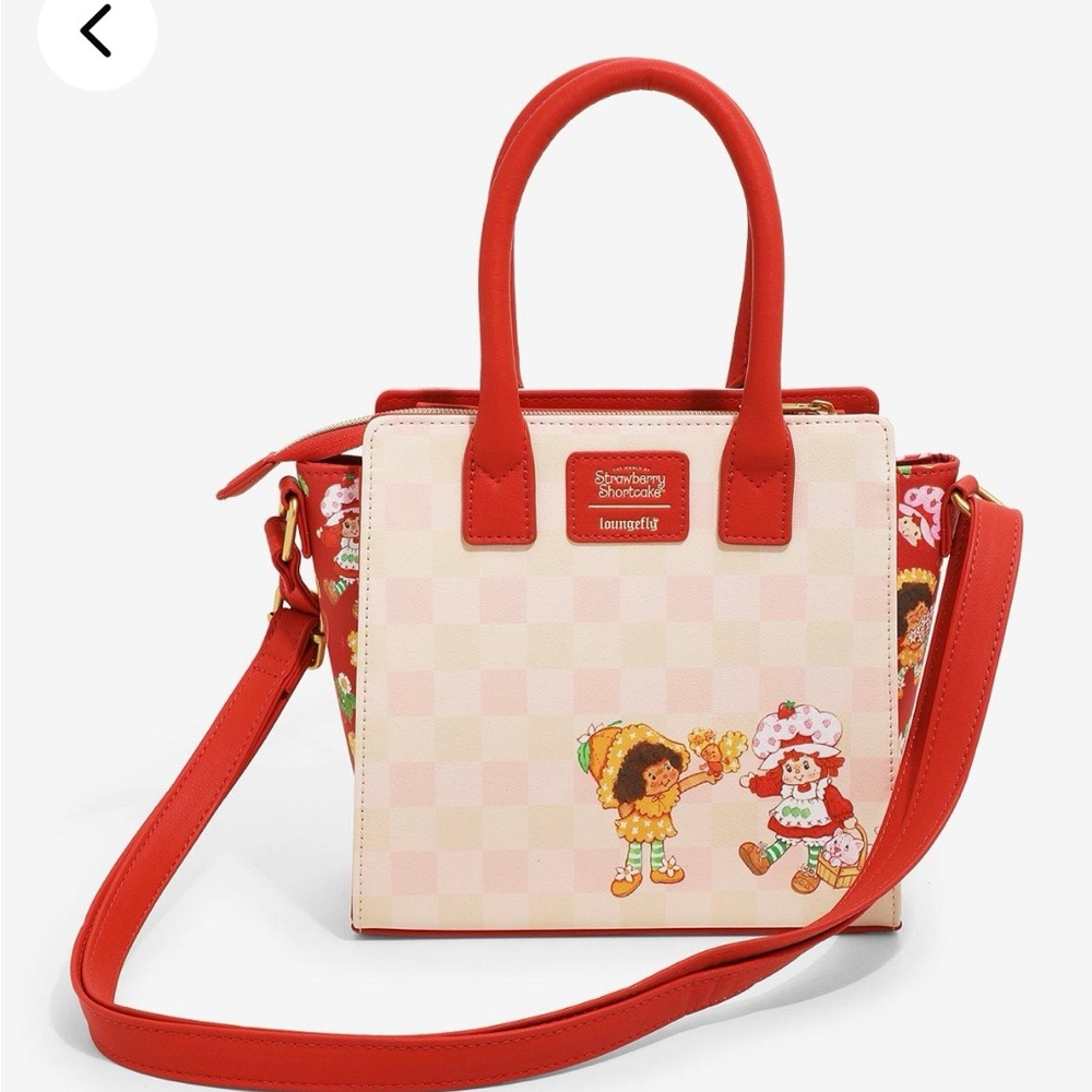 Loungefly Strawberry Shortcake & Orange Blossom Mini Satchel bag - Picture 2 of 4